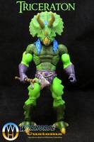 Triceraton - Heroic Dinosaur Warrior (Masters of the Universe) Custom Action Figure