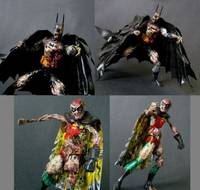 Zombie Batman and Robin (Batman & Robin) Custom Action Figure
