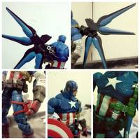 "Jetwing" Captain America (Captain America) Custom Action Figure