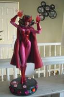 Wanda the Scarlet Witch with *Hex Sphere Blasts* (Marvel Universe) Custom Statue / Bust