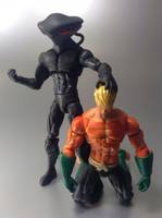 Black Manta (DC Infinite Heroes) Custom Action Figure