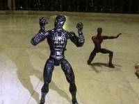 Black Suit Spiderman (Spider-Man - Movie) Custom Action Figure