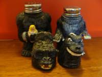 Daikaiju Vs Giant Ape Salt & Pepper Shaker Set  No.2 (Godzilla) Custom Other