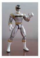 Zhane: The Silver Space Ranger (Power Rangers) Custom Action Figure