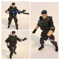 Flint Night Force (G.I. Joe 25th Anniversary) Custom Action Figure