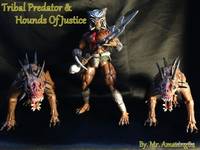 Tribal Predator & Hounds of Justice (Predator) Custom Action Figure