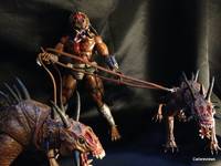 Tribal Predator & Hounds of Justice (Predator) Custom Action Figure