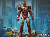 Avengers Iron Man Mark 7 Battle Damage (Marvel Legends) Custom Action Figure