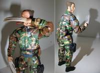 WWII Style Military Wolverine (Marvel) Custom Action Figure
