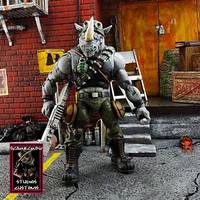 Rocksteady (Teenage Mutant Ninja Turtles) Custom Action Figure