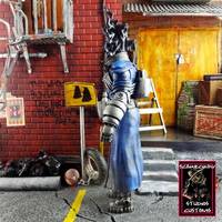 Landis Pope, the Black Flame (Hellboy) Custom Action Figure