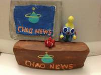 Chao News (Sonic) Custom Statue / Bust