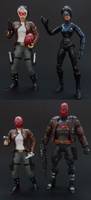 Red Hood Rule 63 (Batman) Custom Action Figure