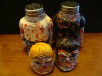 Zombie Dudes Salt & Pepper Shaker Set (Misc) Custom Other