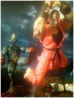 Teenage Mutant Street Fighter Turtles..Balroc-Steady (Teenage Mutant Ninja Turtles) Custom Action Figure