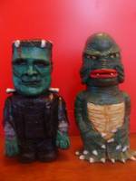 The Monster and the Creature Salt and Pepper Shaker Set 2 (Misc) Custom Other