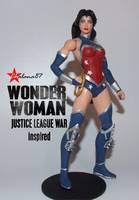 Wonder Woman Justice League War Inspired (Wonder Woman) Custom Diorama / Playset