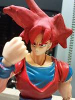 S.H.Figuarts Super Saiyan God Goku (Dragonball Z) Custom Action Figure
