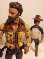 Rick and Carl Grimes (Walking Dead) Custom Action Figure