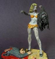 Zombie Sheri Moon (Movie Maniacs) Custom Action Figure