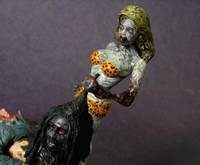 Zombie Sheri Moon (Movie Maniacs) Custom Action Figure