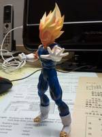 S.H.Figuarts Buu Saga Vegeta (Repaint) (Dragonball Z) Custom Action Figure