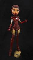 Monster High Iron Girl (Iron Man) Custom Action Figure