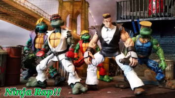 Teenage Mutant Street Fighter Turtles..Vanilla Dan SDCC Exclusive (Teenage Mutant Ninja Turtles) Custom Action Figure