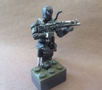 Agent Venom (Mega Bloks) Custom Action Figure