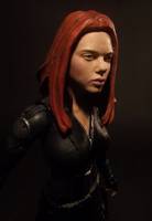Black Widow Winter Soldier Movie Repaint (Marvel Legends) Custom Action Figure