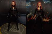 Black Widow Winter Soldier Movie Repaint (Marvel Legends) Custom Action Figure
