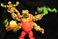 Cryin Hound and Entourage (Teenage Mutant Ninja Turtles) Custom Action Figure
