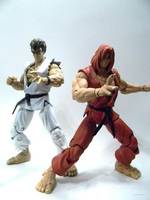 Street Fighter 2 V Ken and Ryu Set (Street Fighter) Custom Action Figure