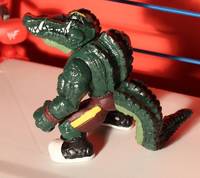 Leatherhead - Stump Asteroid (Teenage Mutant Ninja Turtles) Custom Action Figure