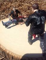 Daryl & Merle Dixon This Sorrowful Life (Walking Dead) Custom Diorama / Playset