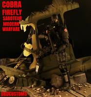 Cobra Firefly Saboteur Modern Warfare (G.I. Joe) Custom Action Figure