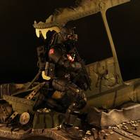Cobra Firefly Saboteur Modern Warfare (G.I. Joe) Custom Action Figure