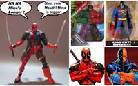 Composite Deadpool/Deathstroke or “Compounded-Pool” (Amalgam) Custom Action Figure