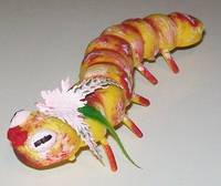 Super Mario Real Life Wiggler (Super Mario Bros) Custom Action Figure