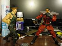 Young M. Bison (Street Fighter) Custom Action Figure