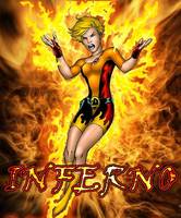 INFERNO Sandy Anderson Legion of Super-Heroes Earth-247 (DC Universe) Custom Action Figure