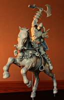 Horseman of Apocalypse:War/in Progress (Spawn) Custom Action Figure
