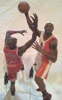 Lebron James (Floridian'sjersey) Vs Michael Jordan (Unwritten) Custom Action Figure