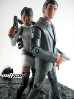 Archer and Lana (Archer) Custom Action Figure