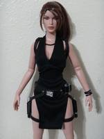 Lara Croft Evening Dress (Tonner) (Tomb Raider) Custom Action Figure