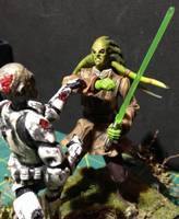 "Attack of the Zombie Clone" Diorama (Zombies) Custom Action Figure