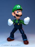 Luigi (Super Mario Bros) Custom Action Figure
