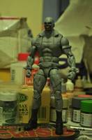 Rage - the New Warriors (1st New Warriors Costume) (Marvel Legends) Custom Action Figure