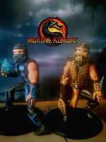 Mortal Kombat...Scorpion/Sub-Zero (Mortal Kombat) Custom Action Figure