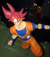 Sh Figuarts Super Saiyan God Goku (Dragonball Z) Custom Action Figure
